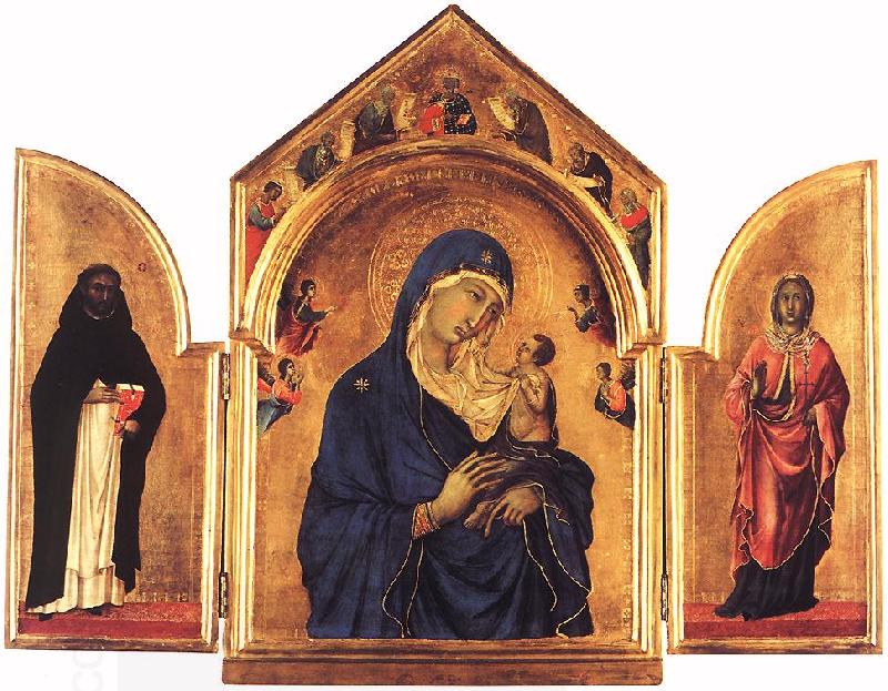 Duccio di Buoninsegna Triptych dfg China oil painting art